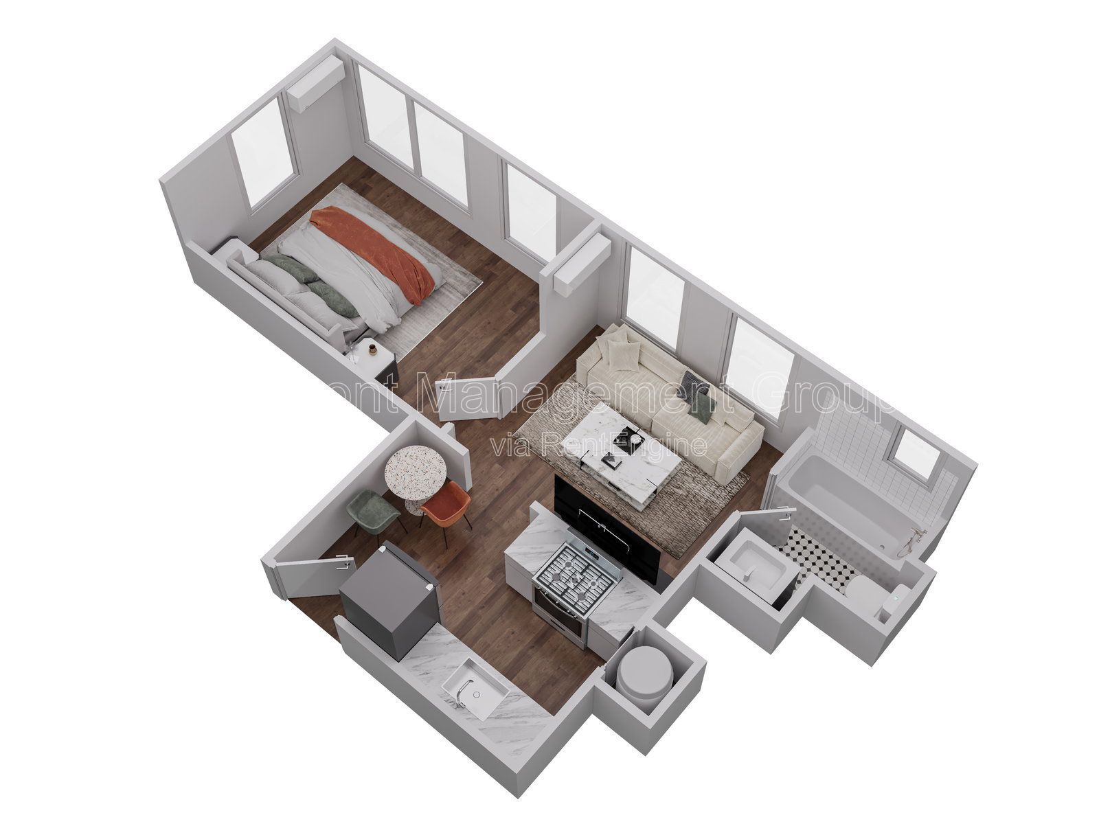 Trendy 1 Bed / 1 Bath Condo FOR RENT in the Heart of Downtown Sanford! | Move-in Special: 2 Weeks Off Rent for Approved Applicants! property image