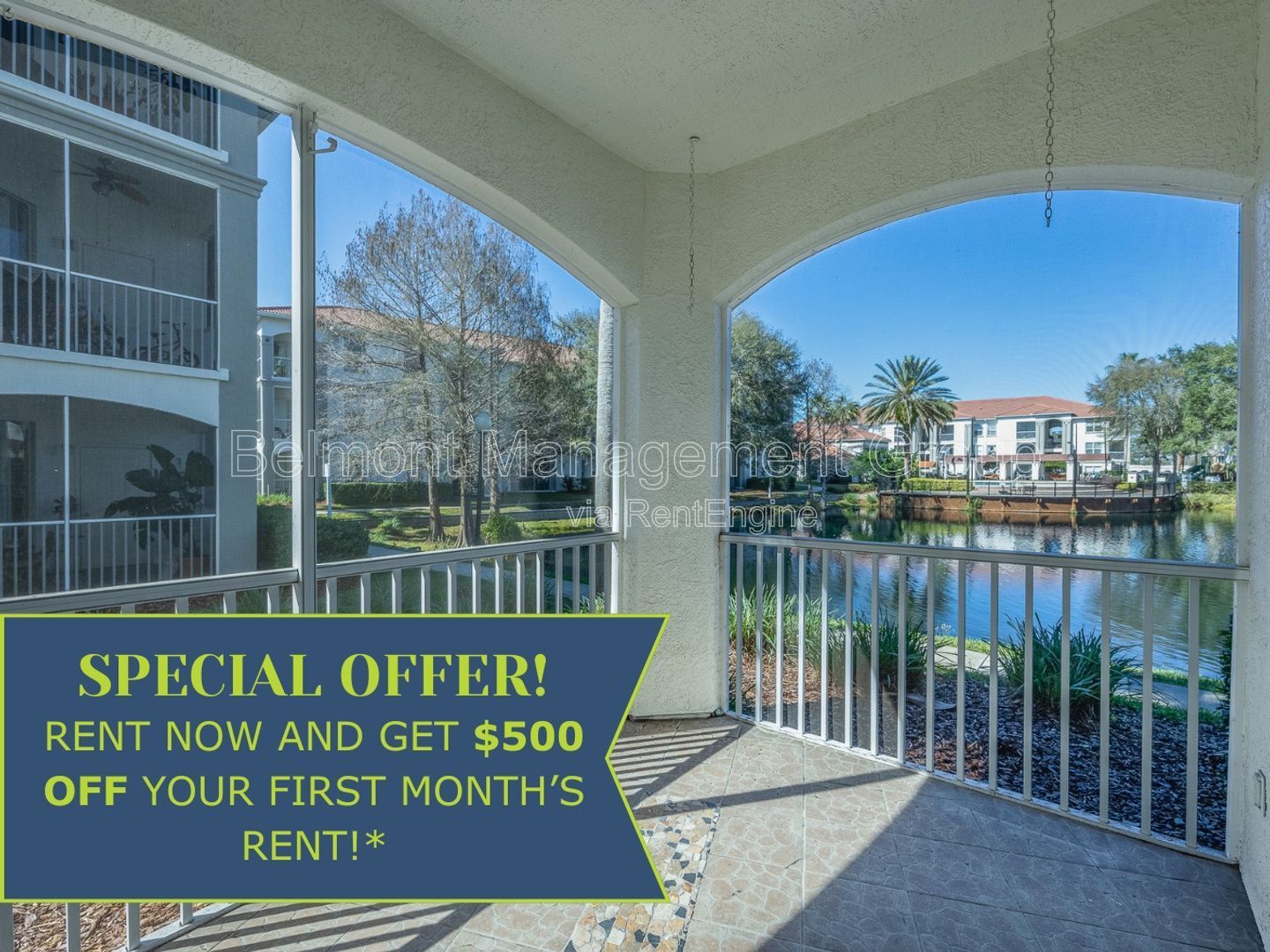 Beautiful 1st Floor 2bed/2Bath Condo FOR RENT at Bella Terra Condominiums in Orlando! Get $500 Off Your First Month if Approved by June 1st! property image