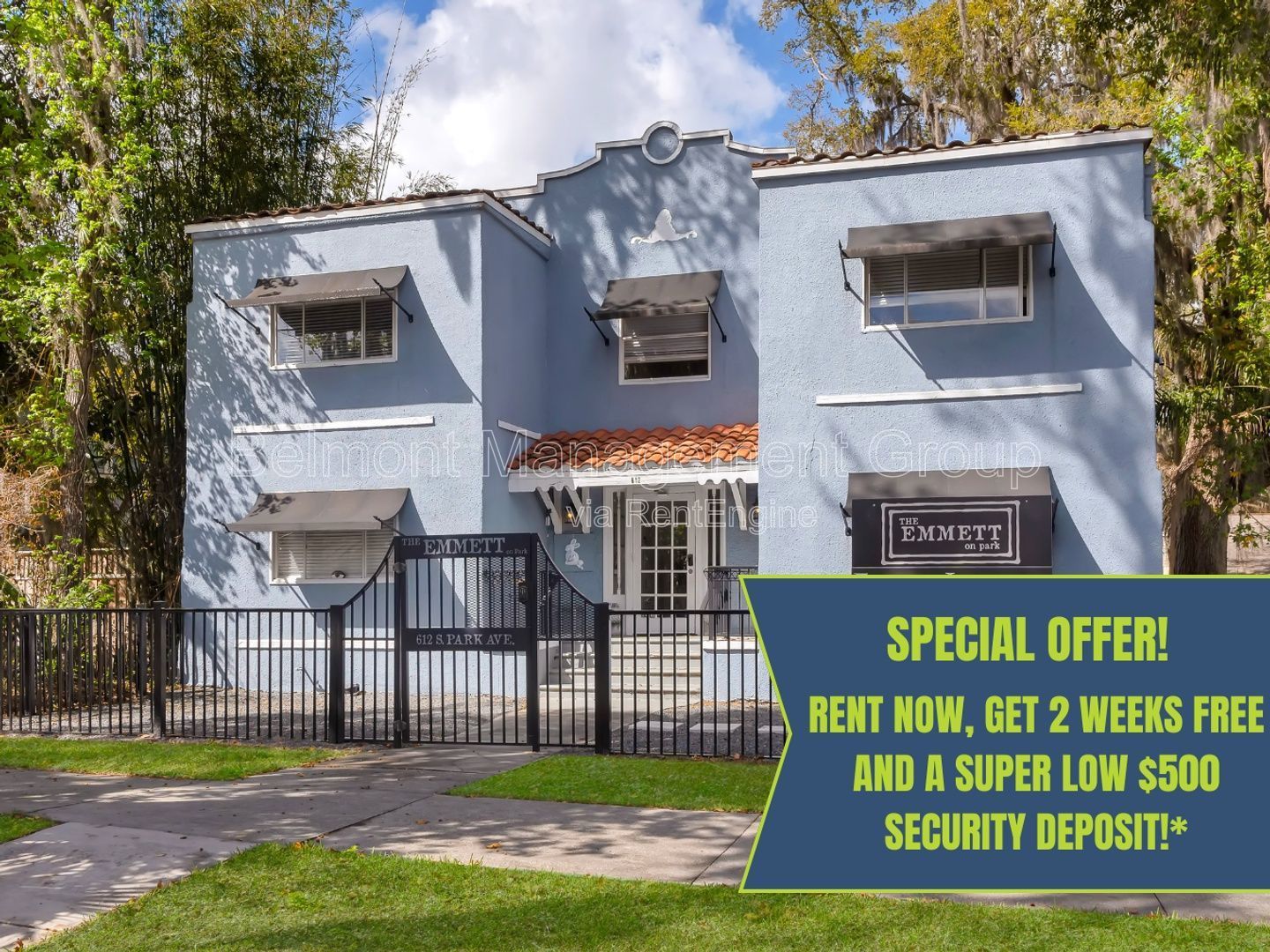 Trendy 2 bed / 1 bath at The Emmett on Park! | Move-in Special: Rent Now, Get 2 Weeks Free and a Super Low $500 Security Deposit!! property image